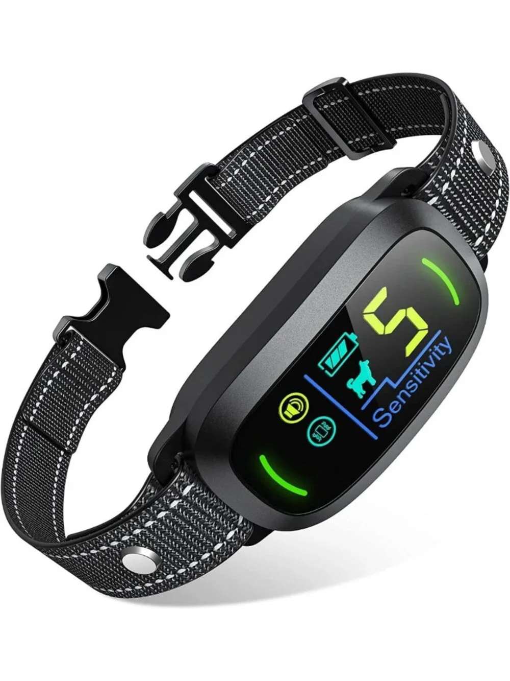 Rechargeable Anti-Bark Training Collar for Dogs - 5 Adjustable Sensitivity